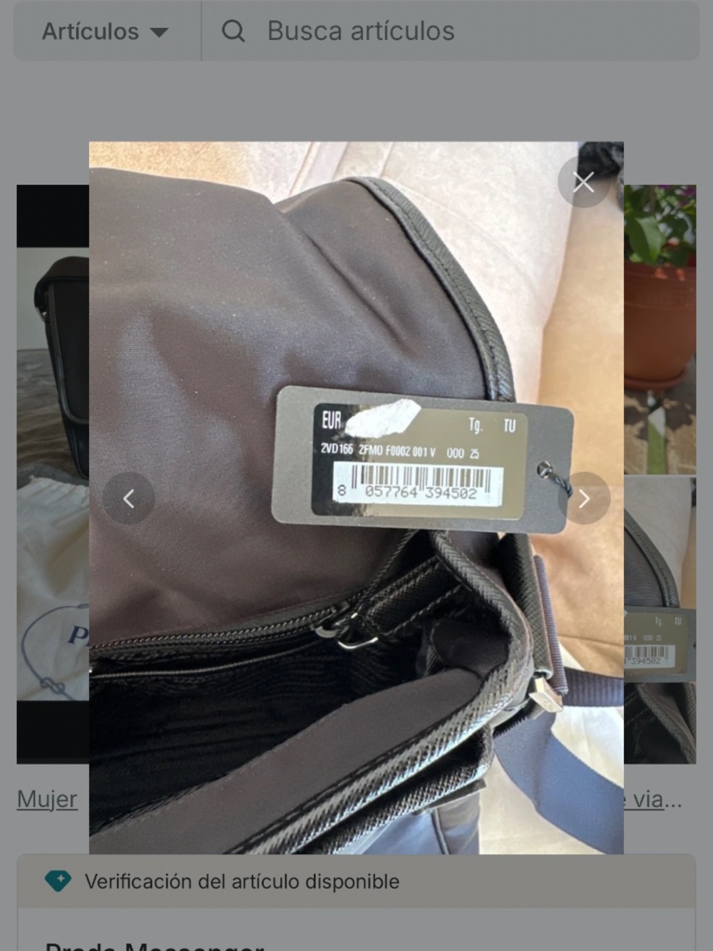 New With Tags - Prada Messenger Bag